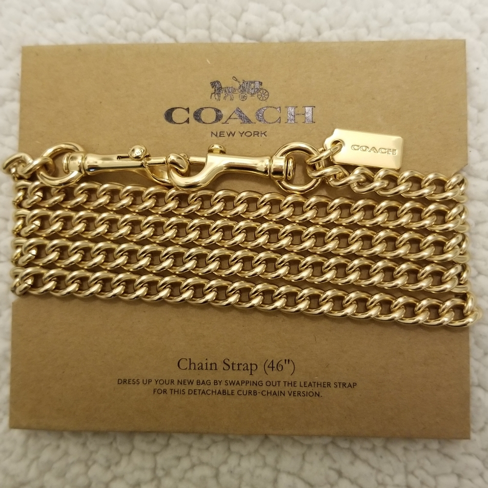 Coach handbag replacement chain strap